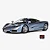 McLAREN F1 XP5-XP (BLUE) SUPERCAR LCD MODELS 1:18 - Imagem 2