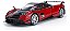 Miniatura Pagani Huayra roadster 1/18 com luz e som vermelho - Imagem 1