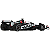 Miniatura Hot Wheels Premium 2025 MoneyGram Haas F1 1/64 - Imagem 5