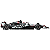 Miniatura Hot Wheels Premium 2025 MoneyGram Haas F1 1/64 - Imagem 3