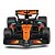 Miniatura F1 McLaren MCL39 81 Oscar Piastri 1/64 - Bburago - Imagem 3