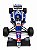 Miniatura williams villeneuve campeão 1997 Com Caixa Acrílica  -1/18 - Imagem 3
