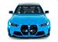 Miniatura BMW M3 Performance Parts 2024 1:18 Solido Azul - Imagem 3