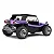 Miniatura Meyers Manx Buggy 1965 Roxo 1:18 Solido Cor Violeta - Imagem 3