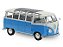 Miniatura Volkswagen T1 Samba 1/18 azul - Solido 1962 - Imagem 5