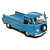 Miniatura Volkswagen Kombi T2 Pick-Up 1968 1:18 Solido Azul - Imagem 1