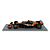 Miniatura McLaren LANDO NORRIS Worldchampion 2025 Pneu Chuva / Acrilico  Spark 1/18 - Imagem 4