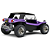 Miniatura Meyers Manx Buggy 1965 Roxo 1:18 Solido Cor Violeta - Imagem 5