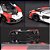 Miniatura MASSDI McLaren Senna GTR 1/64 Vermelho e Branco - Imagem 6