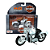 Miniatura Moto Harley Davidson 1952 K Model Branco 1/18 - Imagem 1