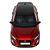 Miniatura Peugeot 208 GT Hybrid OTTO Vermelho 1/18 - Imagem 5