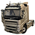 Miniatura Volvo Fh Globetrotter Xl 2023 1:24 Solido Seminovo - Imagem 1