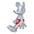 Pelúcia Disney 100 Anos Mickey Mouse 35cm Fun Cor Prata - Imagem 3