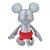Pelúcia Disney 100 Anos Mickey Mouse 35cm Fun Cor Prata - Imagem 2