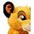 Bicho De Pelúcia Simba Big Feet Disney 30cm Fun Amarelo - Imagem 3