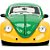 Miniatura Volkswagen Drag Fusca Michelangelo Tartaruga 1/24 - Imagem 3