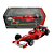 Miniatura Ferrari F2000 Schumacher Seminovo 1/18 HotWheels Pneus chuva - Imagem 3