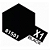Tinta Acrílica Tamiya Mini 10 ml Preto X-1 - Imagem 3