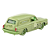 Miniatura Hot Wheels Pantone 2304 VW Squareback 69 1/64 - Imagem 3