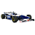 Miniatura Williams FW18 Damon 1996 Minichamps 1/18 Seminovo - Imagem 3