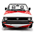 Miniatura Solido Picape Volkswagen Caddy  Branco 1/18 - Imagem 5