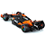 Miniatura McLaren MCL38 Miami 2024 Piastri 1/43 Bburago - Imagem 3