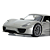 Miniatura  Porsche 918 Spyder Welly Prata 1/18 - Imagem 7