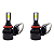 Super Led Tech One H8 6000k 3000 Lm Luz Branca Carro Moto - Imagem 5