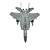 Miniatura Jato F-15 Força Aérea EUA Multi-Role Fighter  1/72 - Imagem 6