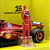 Miniatura Bburago Ferrari SF-24 C/ Boneco Charles 1/24 - Imagem 3