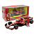 Miniatura Bburago Ferrari SF-24 C/ Boneco Charles 1/24 - Imagem 1