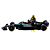 Miniatura Bburago Mercedes W15 C/ Boneco Lewis Hamilton 1/24 - Imagem 4