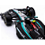 Miniatura Bburago Mercedes W15 C/ Boneco Lewis Hamilton 1/24 - Imagem 5