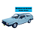 Miniatura Volkswagen Parati Verde Claro 1986 Escala 1/43 - Imagem 3