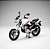 1/18 Moto Honda Cg Titan 160 2016 Branca - Imagem 6