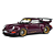 Miniatura Porsche 911 964 Rwb RauhWelt Hekigyoku Solido 1/18 - Imagem 1