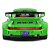 Miniatura Porsche 911 Rwb 964 1993 Verde Solido 1/18 - Imagem 8