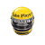 Mini Capacete Ayrton Senna Réplica 1985 3cm c/ Acrílico - Imagem 5