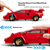 Lamborghini Countach LP500S Luz Branco  c/ Acrílico 1/32 - Imagem 4