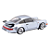 Miniatura Porsche 911 964 Turbo 3.6 1990 Prata 1/18 - Imagem 2