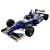 Miniatura Williams FW19 J. Villeneuve #3 1997 Minichamps 1/18 - Imagem 1