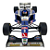 Miniatura Williams FW19 J. Villeneuve #3 1997 Minichamps 1/18 - Imagem 5