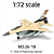 Miniatura Avião F-18F Mult-Role Fighter 1/72 - Imagem 4