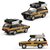 miniatura RANGE ROVER 1981 Camel Trophy MINI GT 1/64 winner - Imagem 2