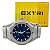 Relógio Masculino Hublot 007 ZX StainLess PrataAnalógico - Imagem 1