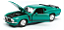 Miniatura Ford Mustang Boss 302 1970 1:24 Maisto Verde - Imagem 4