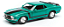 Miniatura Ford Mustang Boss 302 1970 1:24 Maisto Verde - Imagem 1