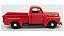 Miniatura Ford F-1 Pickup 1948 1:25 Maisto Vermelho - Imagem 5