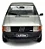 Miniatura Fiat Uno S 1985 Prata 1/24 coleção - Imagem 5