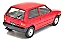 Miniatura Fiat Uno S 1985 Vermelho escala 1/24 coleção - Imagem 4